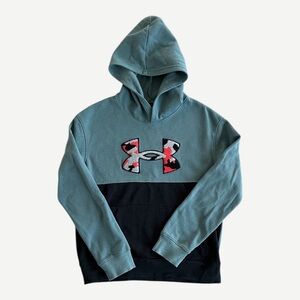Under Armour Teal and Black Hoodie